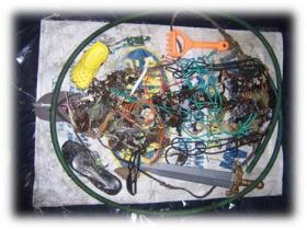 Rubbish found on a recent beachsweep