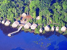 Aerial view of Kapawi