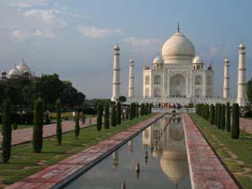 The Taj Mahal, Agra.