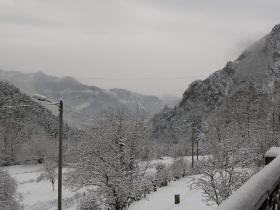 Winter view to the South