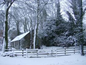 The cottage in winter
