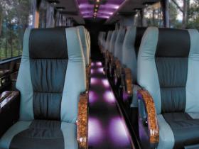 Interior, Luxury Coach