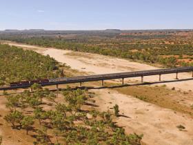 The Ghan - Finke River, South Australia