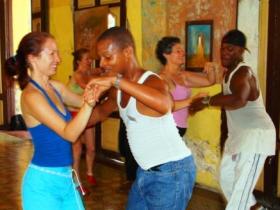 Cuban salsa lessons