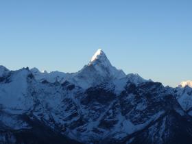 Amadablam from Zongla