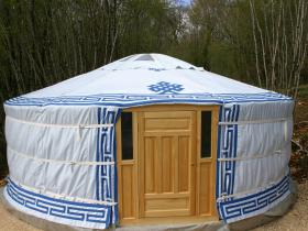Poitou-Charentes yurt accommodation, France