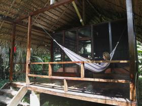 Huaorani ecolodge in Ecuador