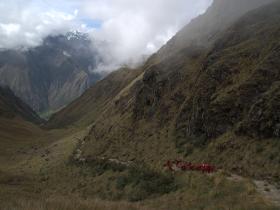 Through the mountains