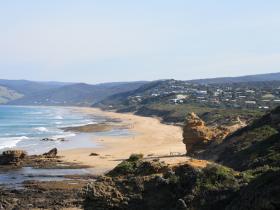 One of the may beaches of the Great Ocean Road