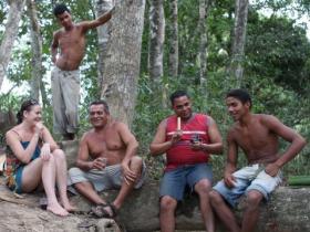 river BBQ in Baracoa