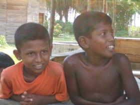 The local kids