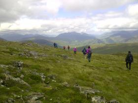 Descending Ben na Lap