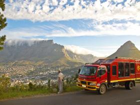 Your safari truck in Cape Town