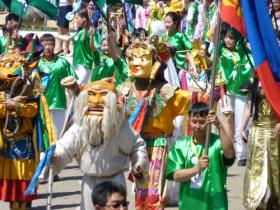 The colourful celebration of Naadam