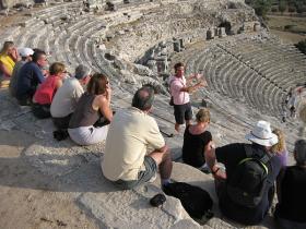Group at Miletus Theatre