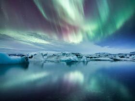 Northern Lights, glaciers and ice photography holiday Iceland
