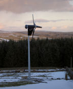 Wind power, Northumberland self catering cottages