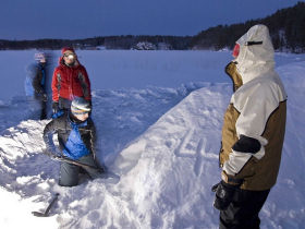 Finland winter activity holiday & Northern Lights