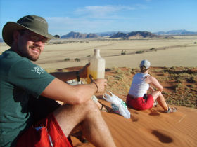 Namibia and Botswana camping safari