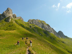 French Alps guided walking holidays