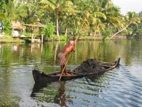 Kerala houseboat holiday, India