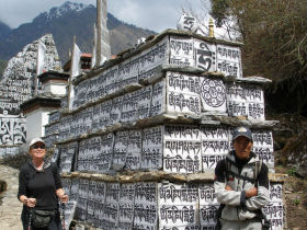 Everest base camp trek and community project in Nepal