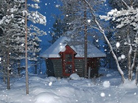 Magical christmas without Santa in Lapland