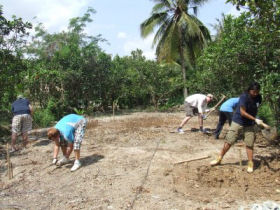 House building volunteering in Vietnam