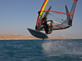 Dahab water sports holiday centre, Egypt