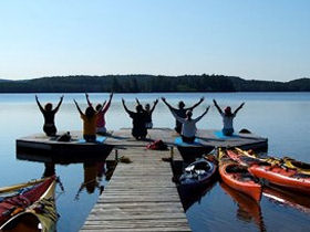 Quest for Balance Yoga and Sea Kayaking retreats are a favourite.