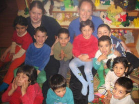 Helping children in Romania