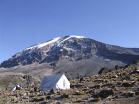 Charity trek up Mount Kilimanjaro, community project