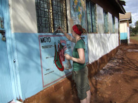 Charity trek up Mount Kilimanjaro, community project