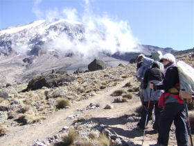 Charity trek up Mount Kilimanjaro, community project