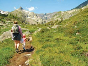 Mont Blanc family adventure holiday in France