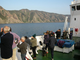 Kuril Islands cruises, bird watching cruise, Russia