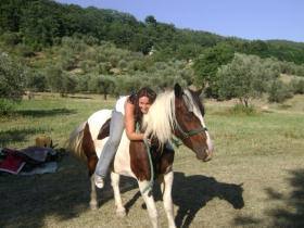 Horsemanship and trail riding holiday in Tuscany