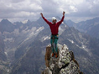 Climbing the French Alps