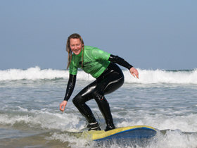 Surfing school trips in Cornwall