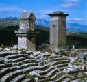 Lycian tombs at Xanthos