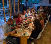 Dinners in the evening