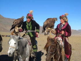 Eagle festival tour in Mongolia