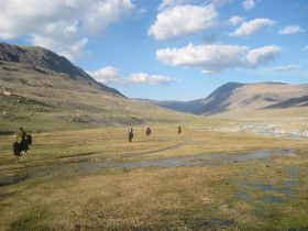 Mongolia horse riding holiday, Arkhangai Mountains