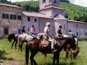 visiting the Abbey of Coltibuono