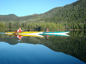 Queen Charlotte Islands kayak holiday in Canada