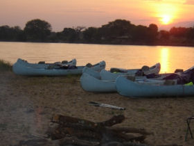Walking safari in South Luangwa, Zambia