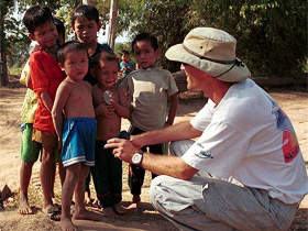 Teach English at a village in Thailand