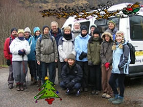 Scottish Highlands Christmas & New Year walking holidays