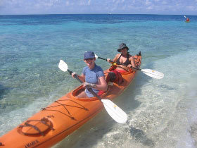 Belize sea kayaking holiday