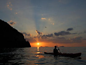 Sea kayaking holidays in Thailand
